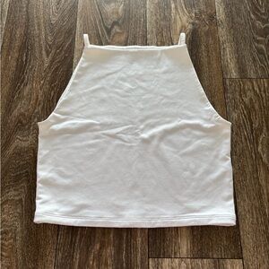 Abercrombie & Fitch White Tank Top